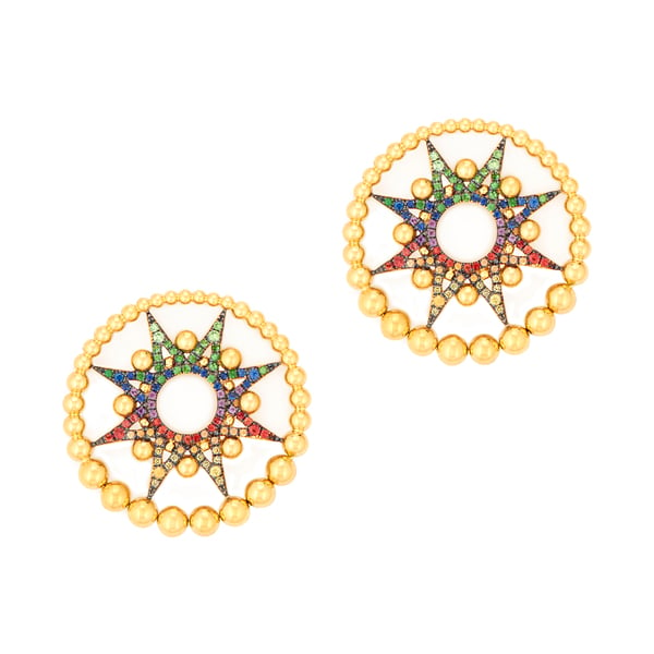 Colette Jewelry Galaxia Multi-Colored Earring
