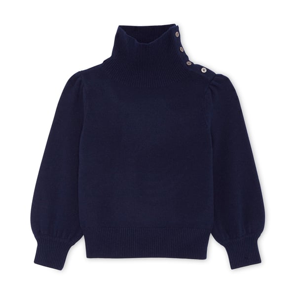 Co Button-Neck Sweater