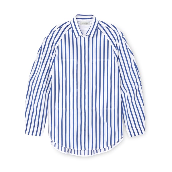 Lee Mathews Ottilie Stripe Pocket Shirt