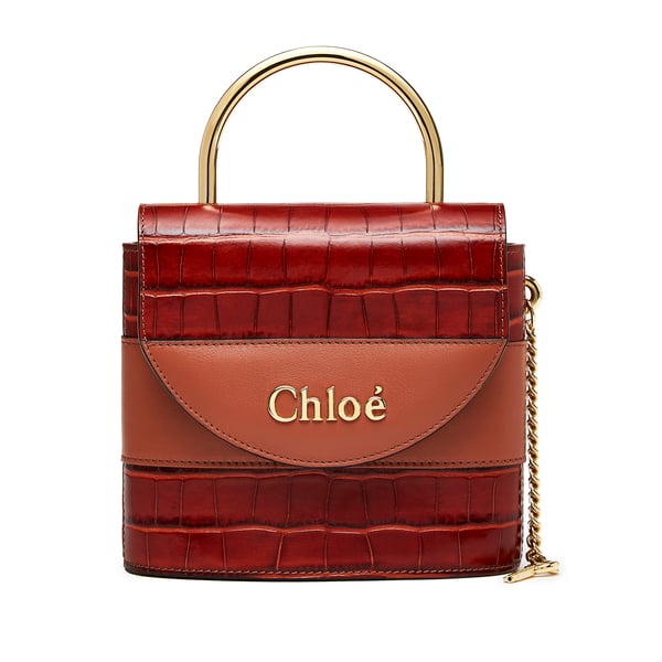 Chloé Chestnut Aby Lock Bag