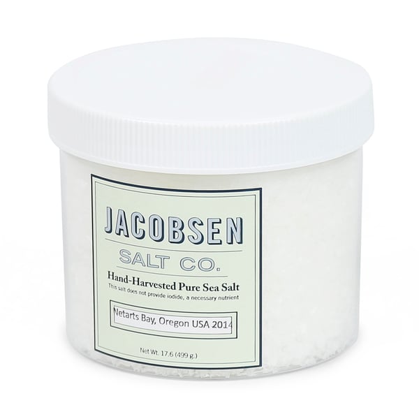 Jacobsen's Salt Co. Chef Jar Pure Flake Finishing Salt