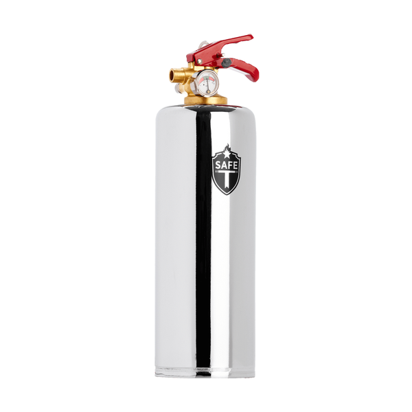 Safe-T Chrome Fire Extinguisher