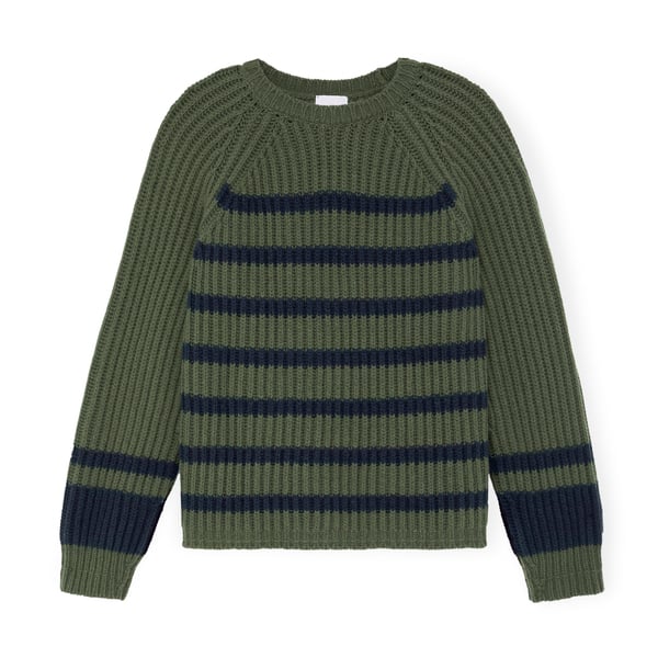 G. Label by goop Miya Stand-Collar Rib Sweater