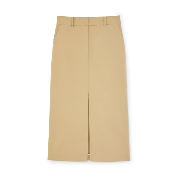G. Label Alexandra Slit Trouser Skirt