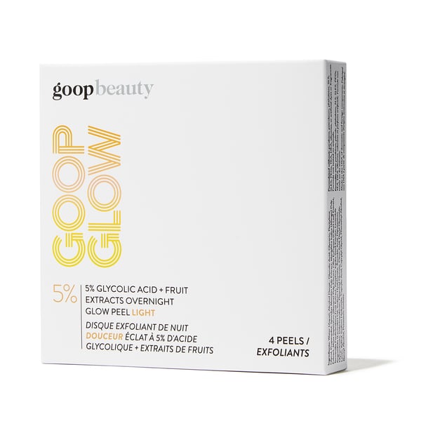 goop Beauty GOOPGLOW 5% Glycolic Acid Overnight Glow Peel Light - 4-Pack