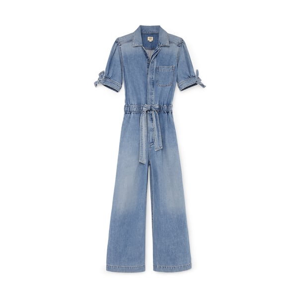 Citizens of Humanity Robyn Knot-Sleeve Jumpsuit