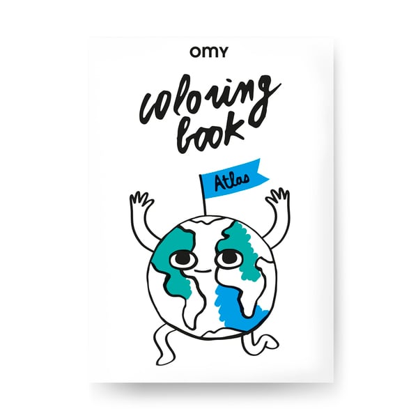 OMY Atlas Coloring Book