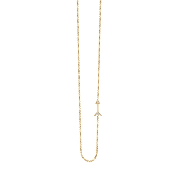 Lizzie Mandler Mini Arrow Necklace