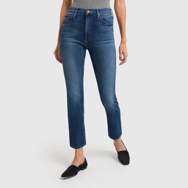 Mother The Mid Rise Dazzler Ankle Jeans Goop