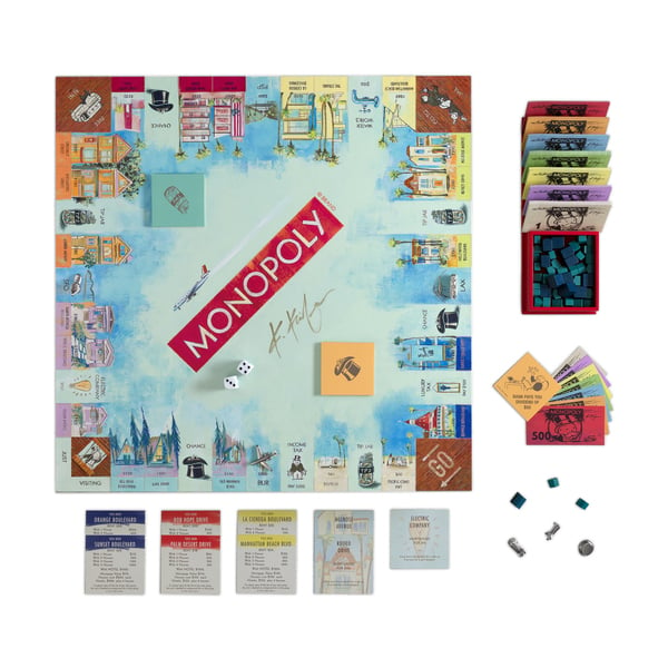 WS Game Company  Monopoly California Dreaming