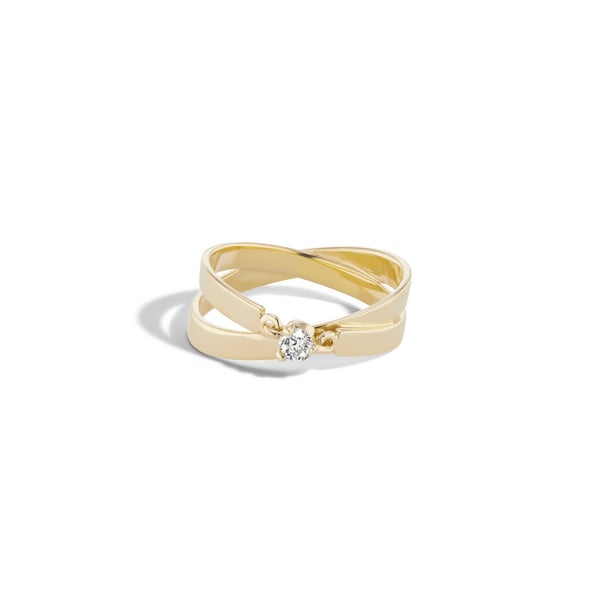 Sophie Ratner Diamond Infinity Ring