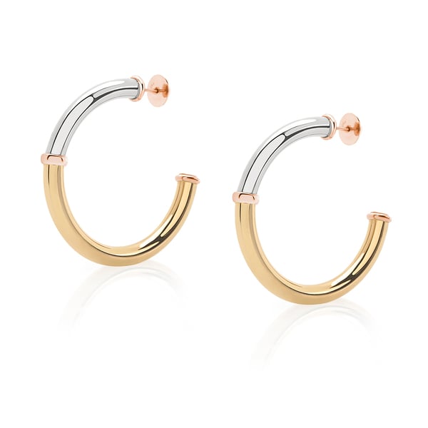 Prasi Fine Jewelry Mangueira Hoop Earrings