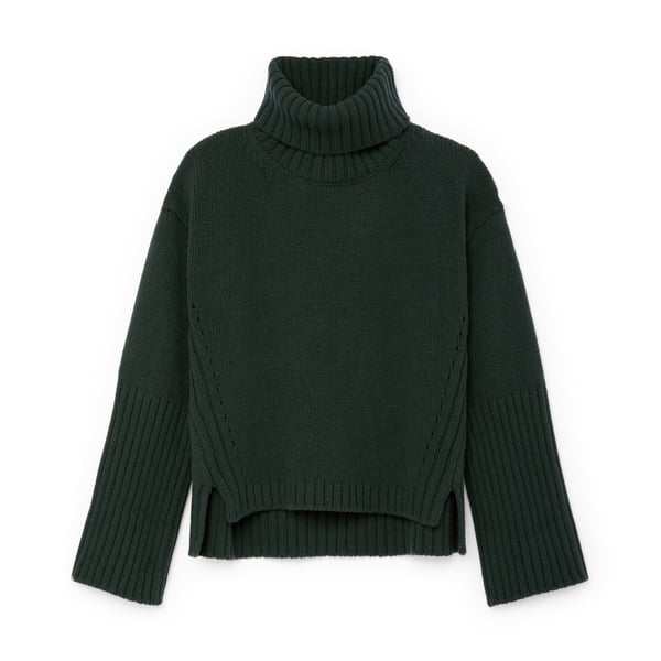 G. Label by goop Yang High-Cuff Turtleneck Sweater