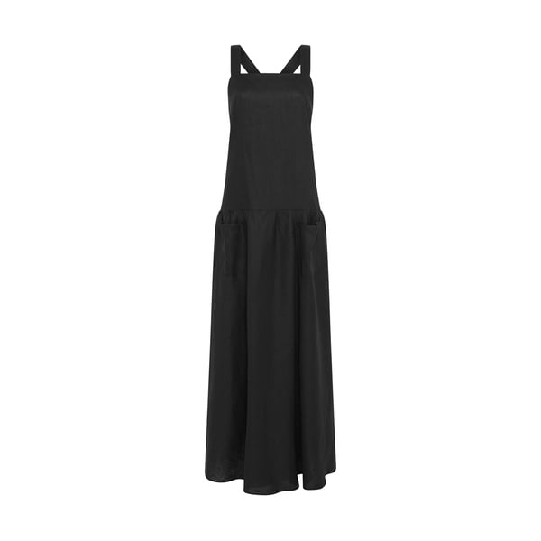 Matin Cross-Back Linen Dress