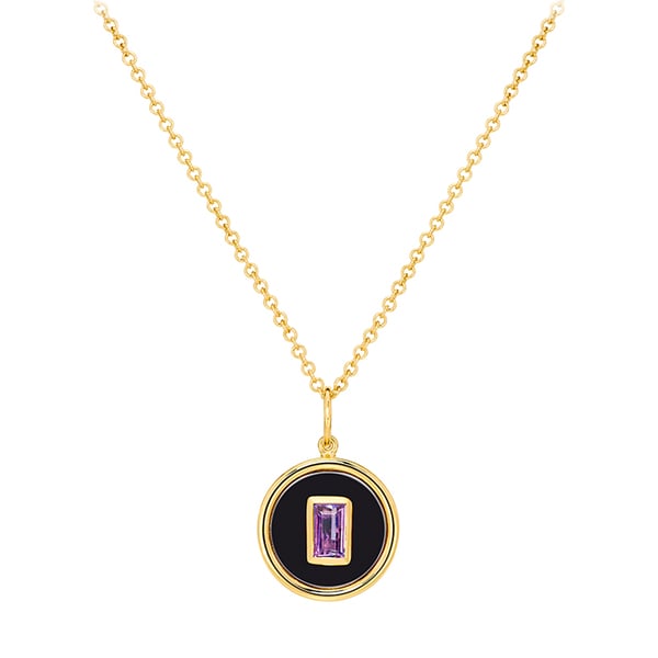 Sauer Birthstone Necklace