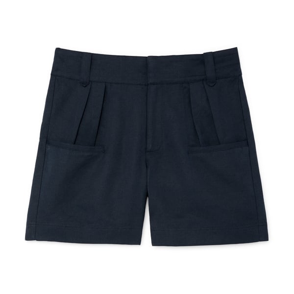 G. Label Miller High-Waisted Pleated Shorts