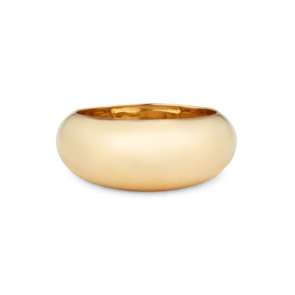 Sheryl Lowe 14K Donut Band with Dome Shape Top