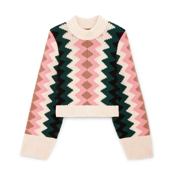 Khaite Lima Intarsia Sweater