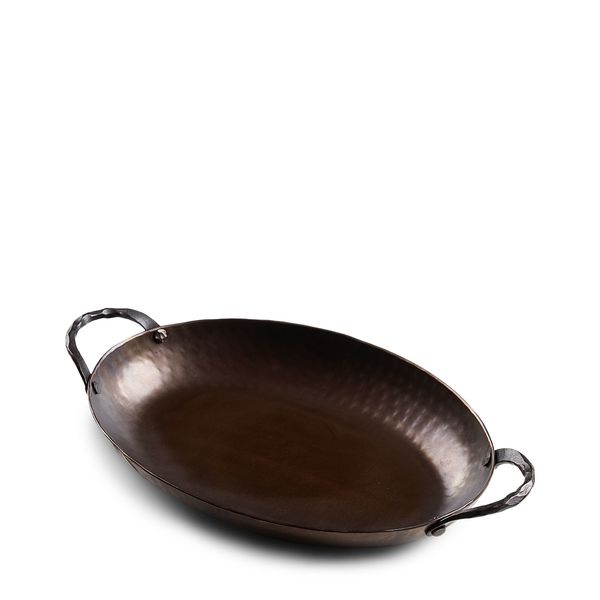 Smithey Ironware Co. Carbon Steel Oval Roaster