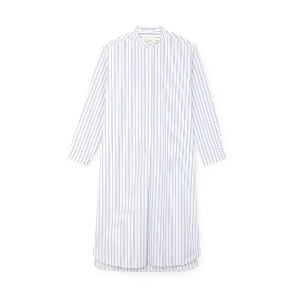 Studio Nicholson Striped Cotton Shirt Dress
