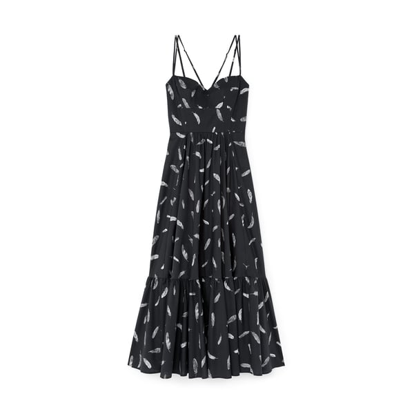 G. Label Bailey Mid-Length Bustier Dress