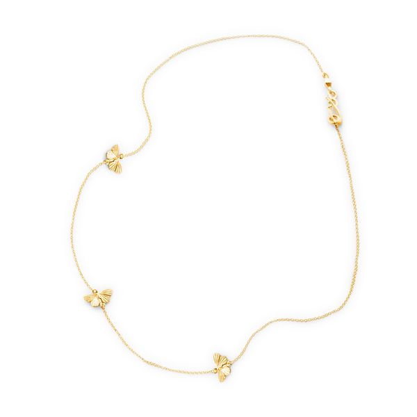 James Banks Design Tiny Asterope 3 Migration Necklace goop