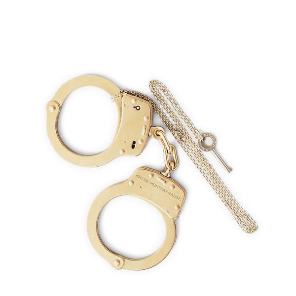 Kiki de Montparnasse Gold Handcuffs
