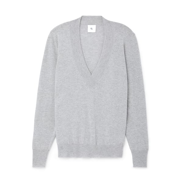 strak kroeg Wees tevreden G. Label by goop Jill Deep V-Neck Sweater | goop