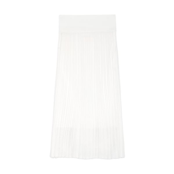 Maria McManus High-Waisted Gauzy Pleated Skirt