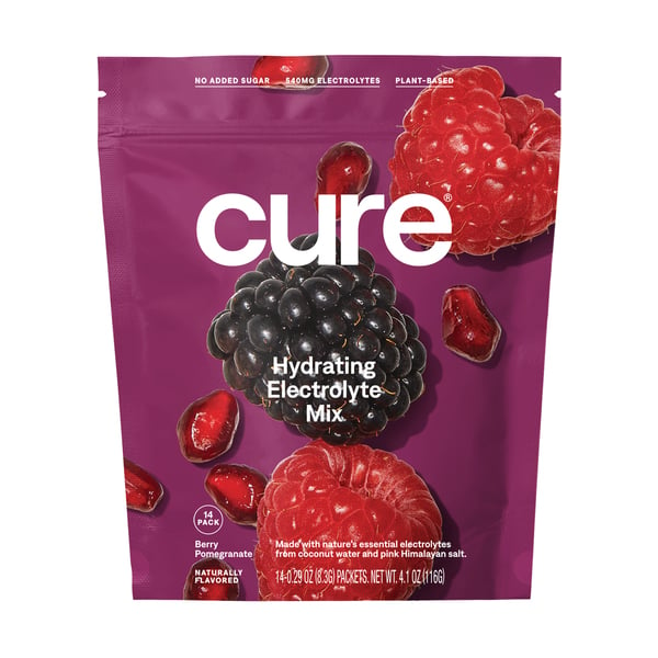 Cure Hydration Berry Pomegranate Hydrating Electrolyte Mix