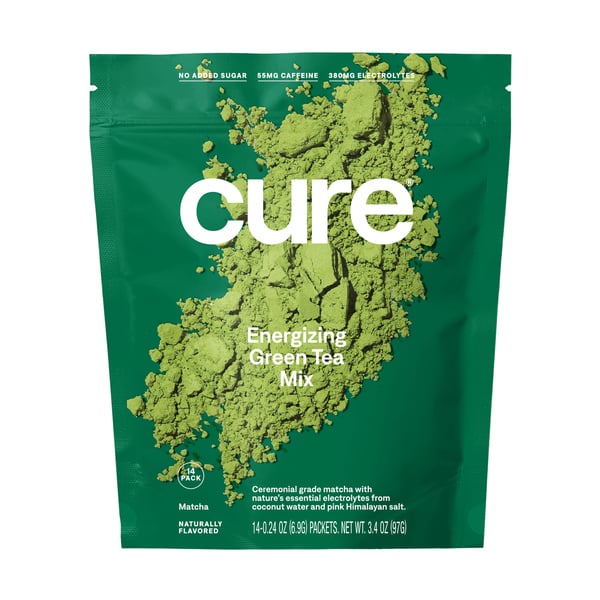 Cure Hydration Matcha Energizing Green Tea Electrolyte Mix