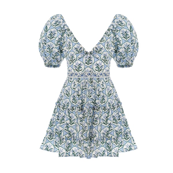 Agua by Agua Bendita Chan Chan Celeste Manzanilla Minidress