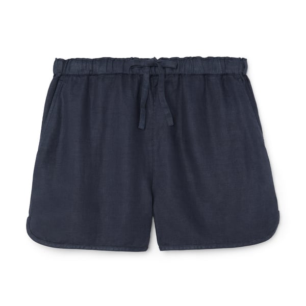 Alex Mill Sunny Pull-On Linen Shorts