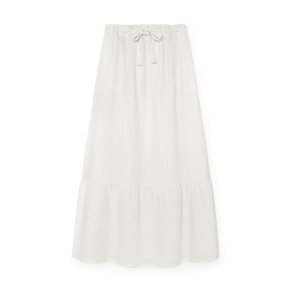 G. Label by goop Simone Tiered Skirt