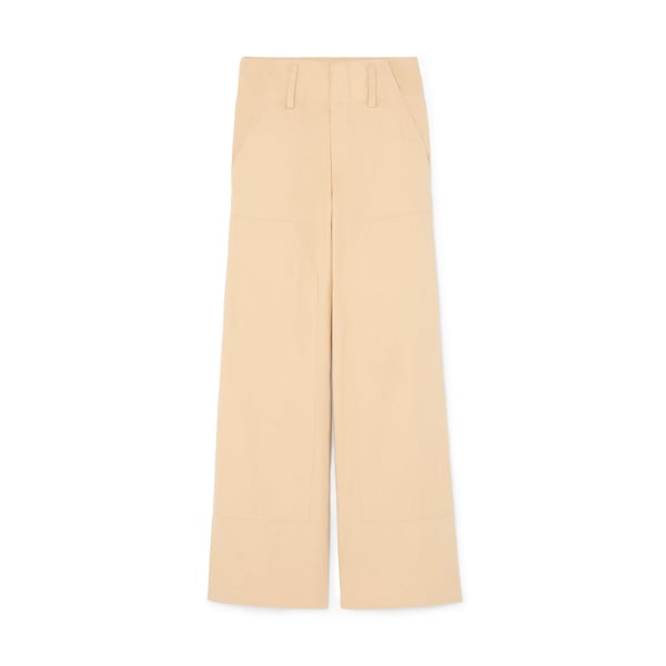 Sea Sia Solid Patched Pants