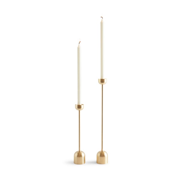 FS Objects Tall Dome Spindle Candle Holder