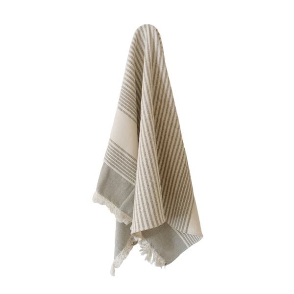 Fique + Clay Playa Stripe Hand Towel