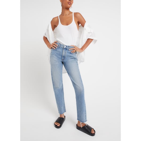 agolde cherie high rise black
