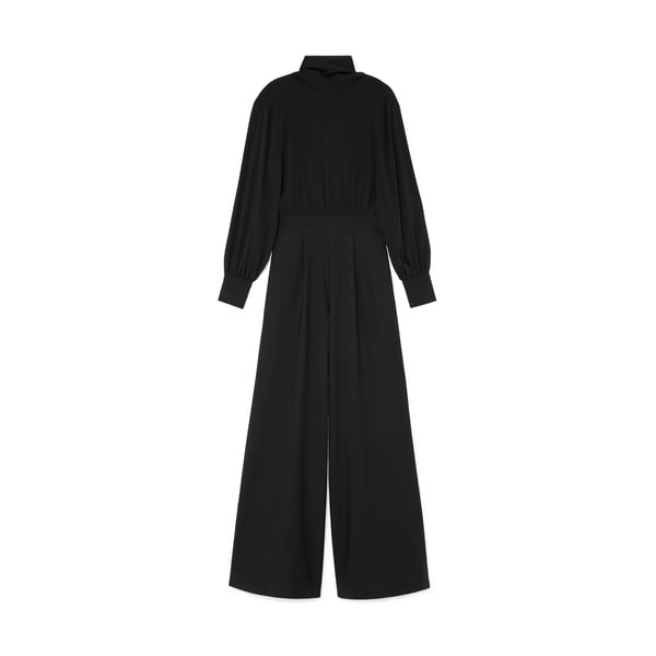 G. Label by goop Fay Bow-Neck Jumpsuit