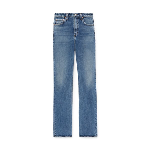 AGOLDE Valen High-Rise Slim Bootcut Jeans | goop