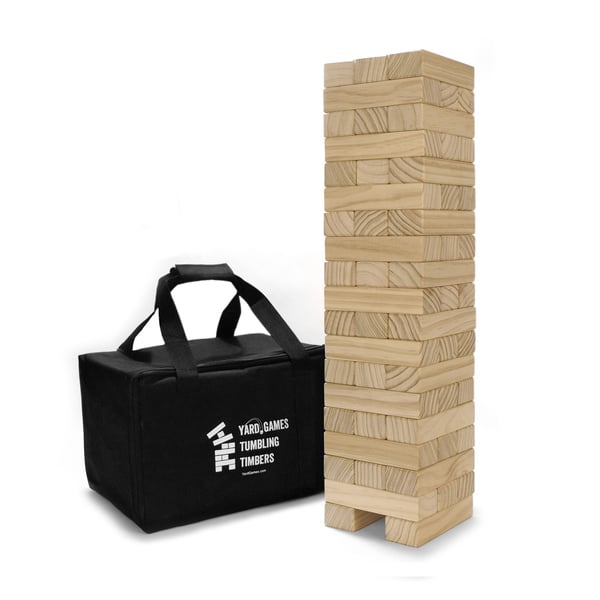 Yard Games Tumbling Timbers with Carrying Case