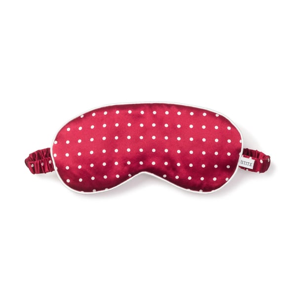 Petite Plume Polka-Dot Sleep Mask