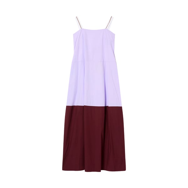 Lee Mathews Oakley Spliced Maxi Dress