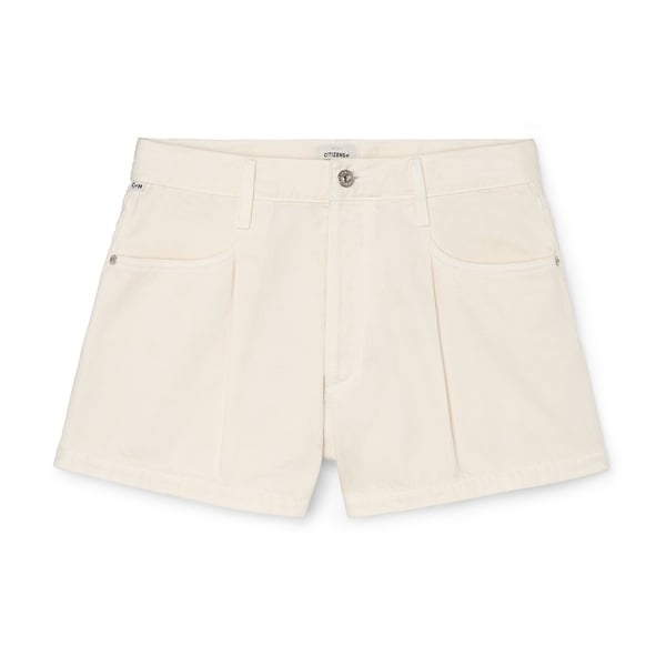 Citizens of Humanity Franca Pleated Baggy Shorts