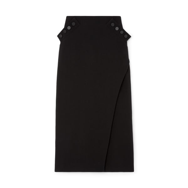 G. Label by goop Knowlton Wrap Pencil Skirt