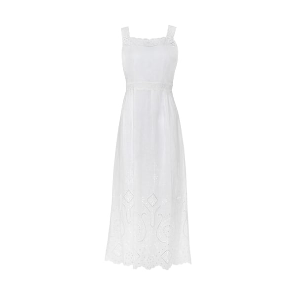 All That Remains Mariia Apron Lace Dress | goop