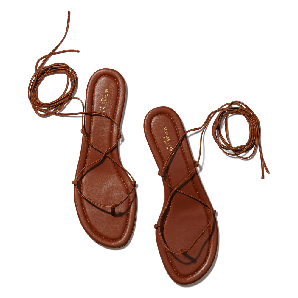 michael kors lace up sandals