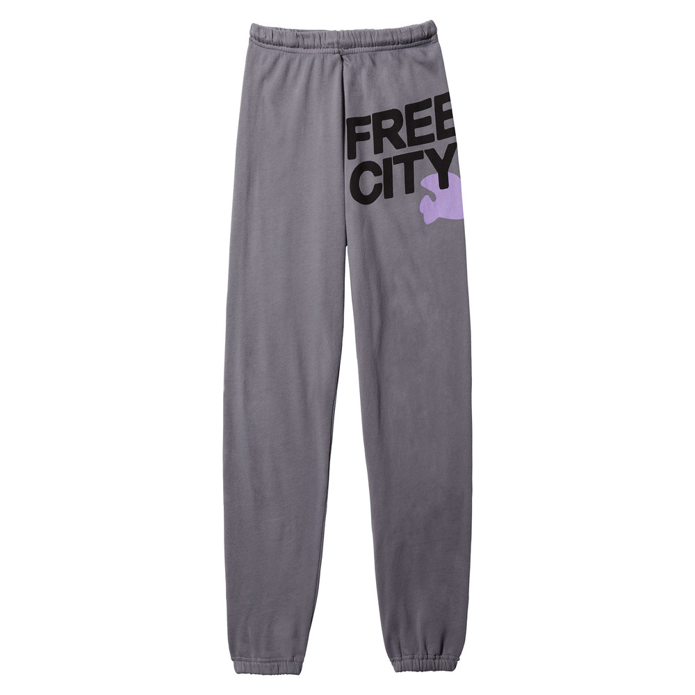 Free city grey sweatpants clearance