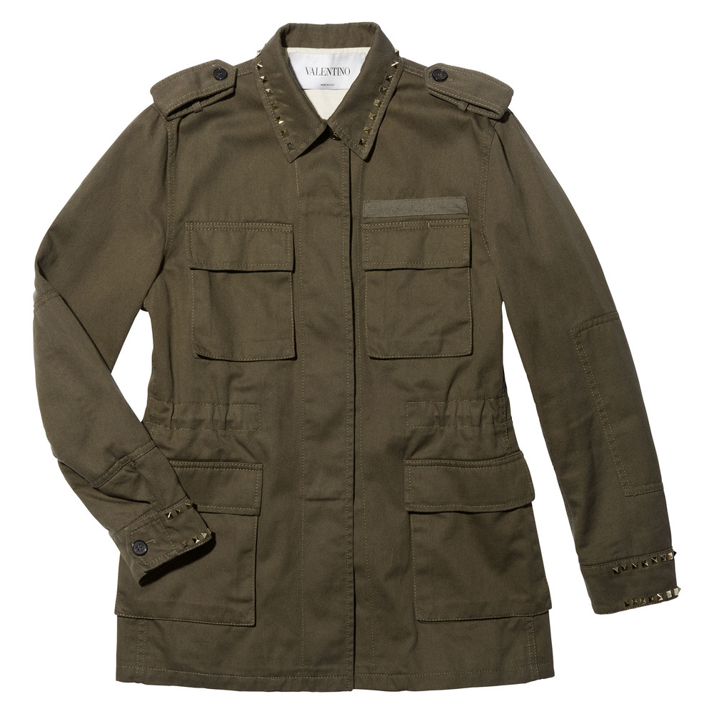 Valentino hot sale khaki jacket
