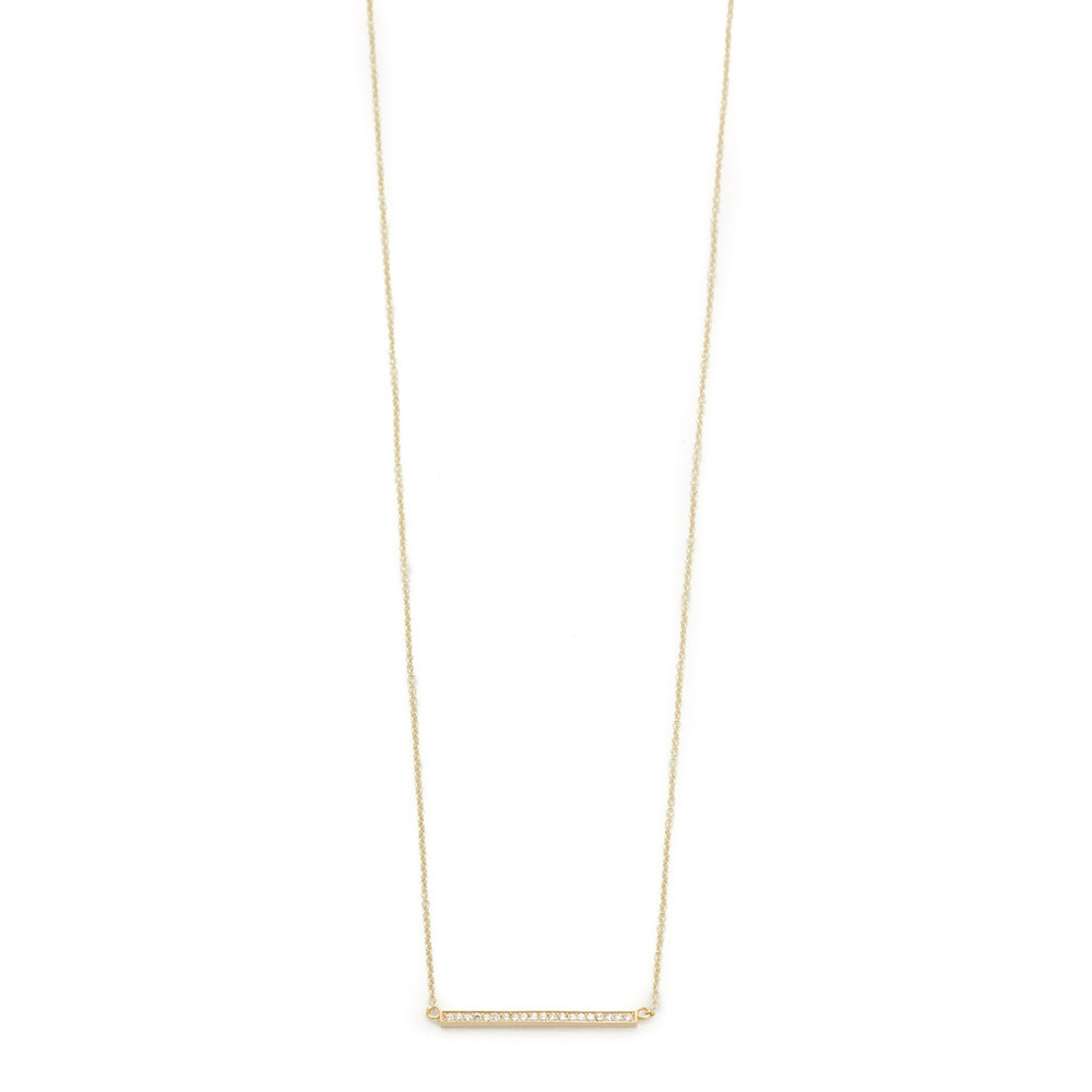 jennifer meyer diamond stick necklace